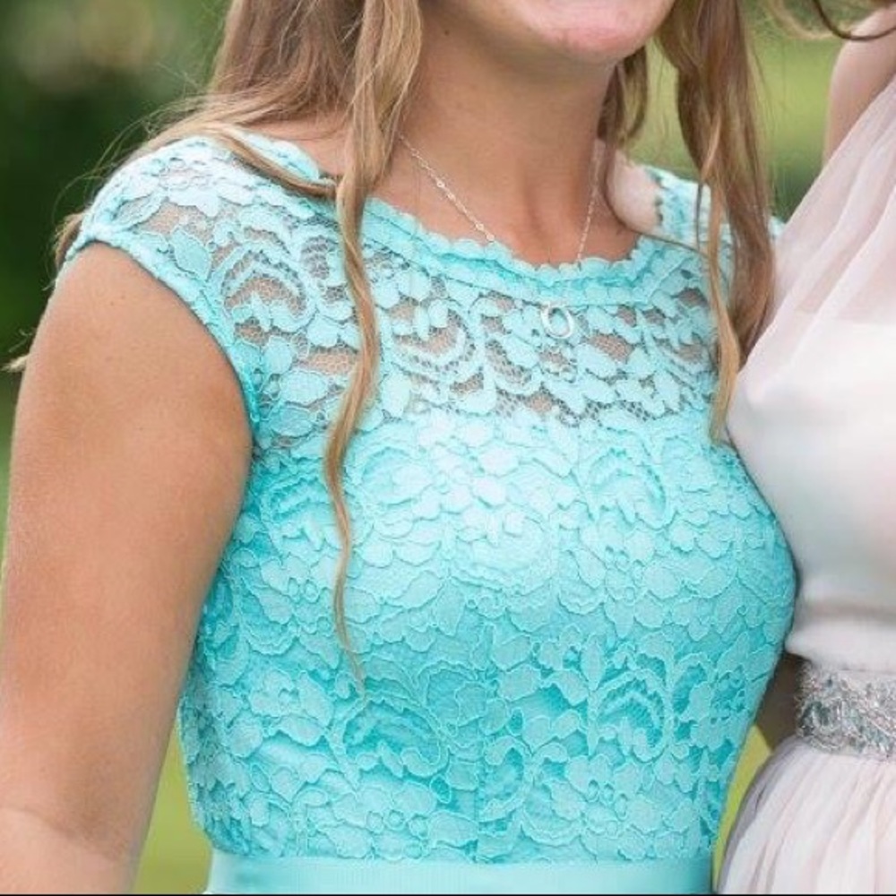 Limited Edition Turquoise Bridesmaid Dress